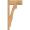 Ekena Millwork Balboa Block Smooth Outlooker, Western Red Cedar, 5 1/2"W x 12"D x 24"H OUT06X12X24BOA05SWR - alternate 3